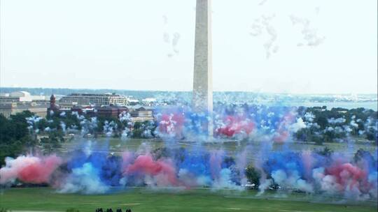 美国在第二届向美国致敬庆典上的开幕词视频素材模板下载