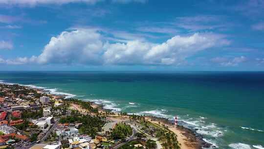 巴西东北部的热带旅游目的地。