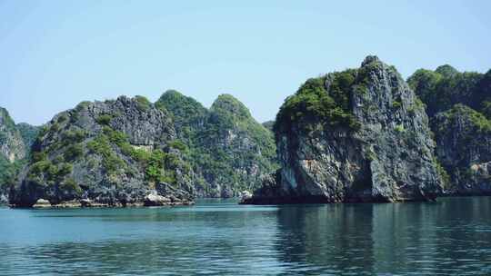 岩石，悬崖，岛屿，海洋