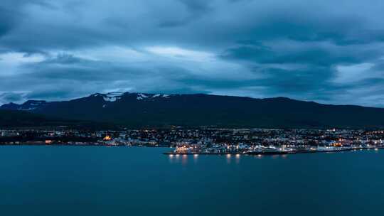 山，雪，海，海洋