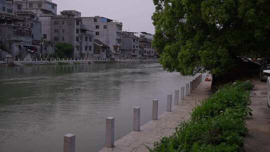 城市河流走廊河堤