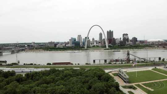 圣路易斯河岸拱门