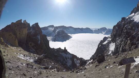 吉林长白山景区，天池