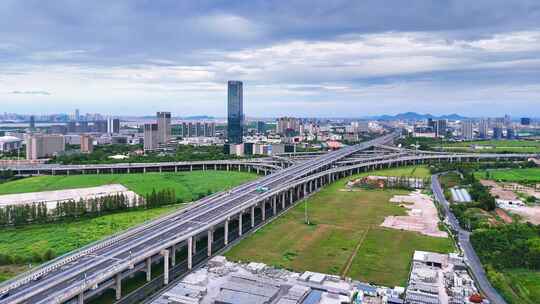 浙江省杭州市萧山互通立交桥