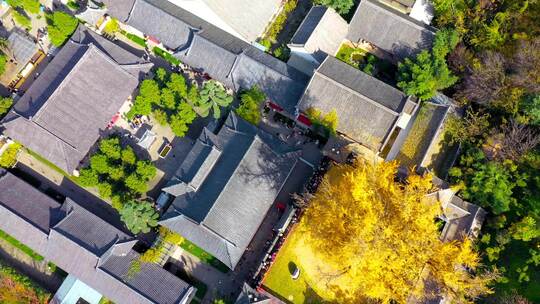 航拍古观音禅寺