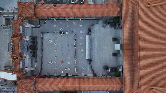 香港黄大仙祠视频素材模板下载