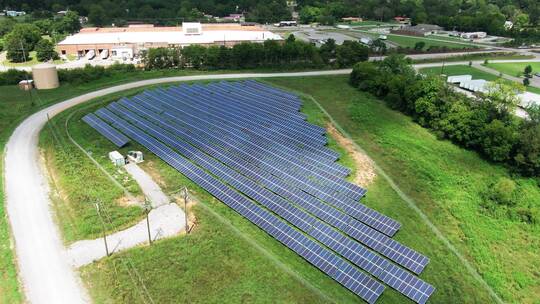 新能源绿色环保  太阳能电站