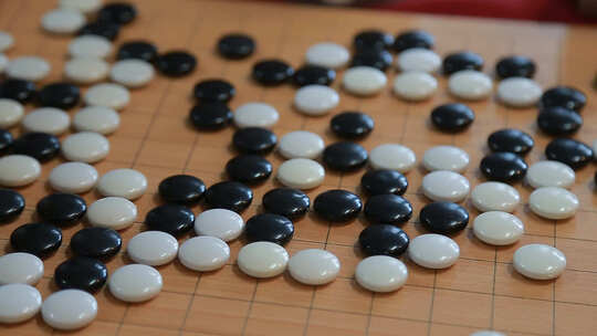 中国围棋下围棋视频素材模板下载