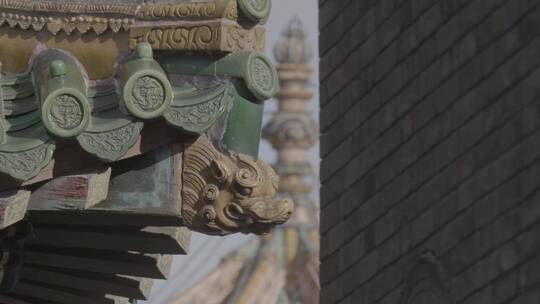 故宫古建筑LOG视频素材视频素材模板下载