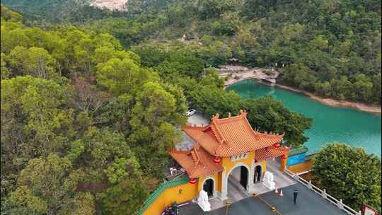 珠海金台寺合集视频素材模板下载