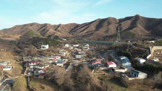 航拍 小镇 村庄 景点 建筑 住宅