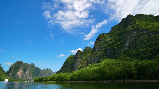 广西美景 桂林山水 漓江风光 漓江漂流