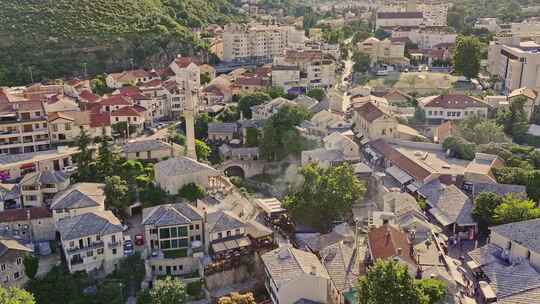 迷人的波黑古城莫斯塔尔