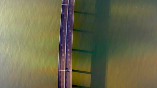 杭州湾 跨海大桥 桥梁工程 跨海通道 航拍