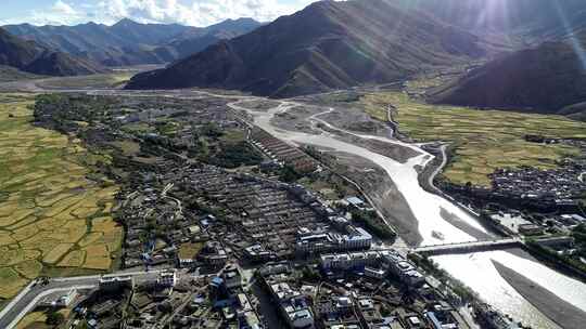 西藏日喀则市 南木林县仁欧村 4K航拍