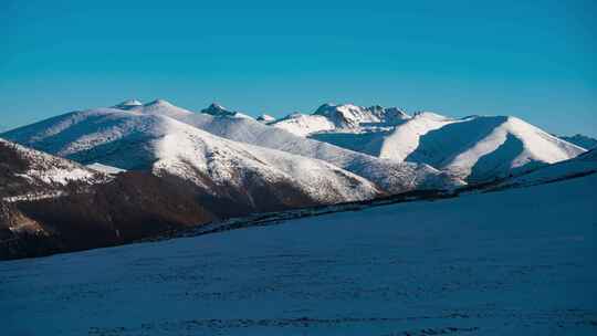 雪山延时