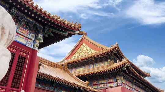 北京故宫古建筑4k视频