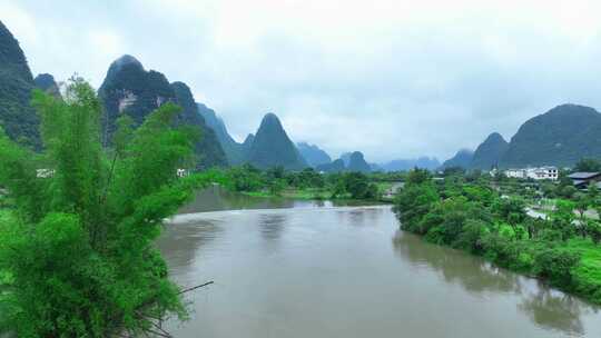 广西桂林山水视频素材模板下载