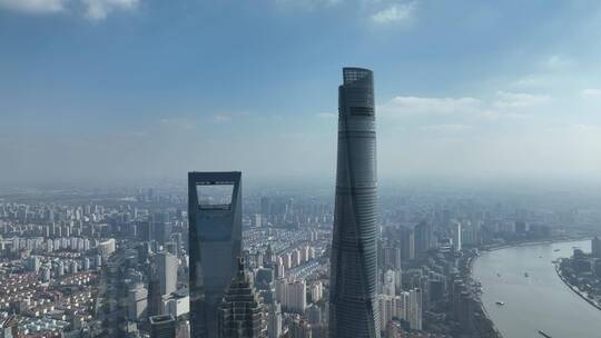 上海中心大厦视频素材模板下载