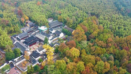 浙江湖州安吉灵峰寺灵峰度假区航拍合集