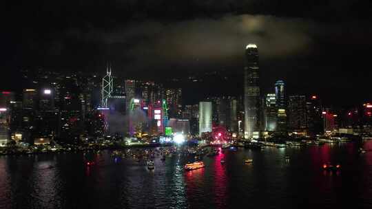 香港维多利亚港夜景