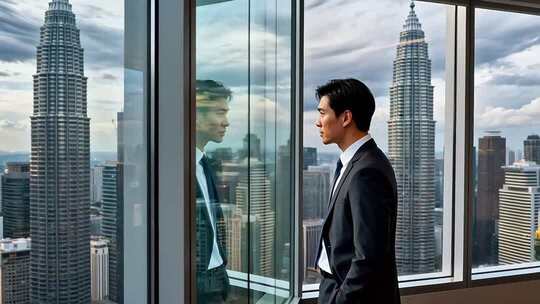 商务精英总裁CEO写字楼办公室