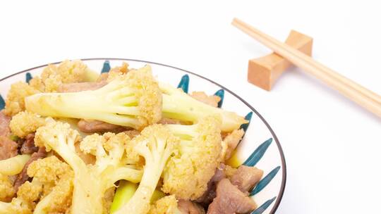 干锅花菜中式菜品