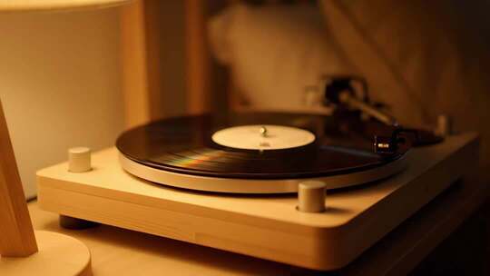 复古唱片机唱片音乐素材
