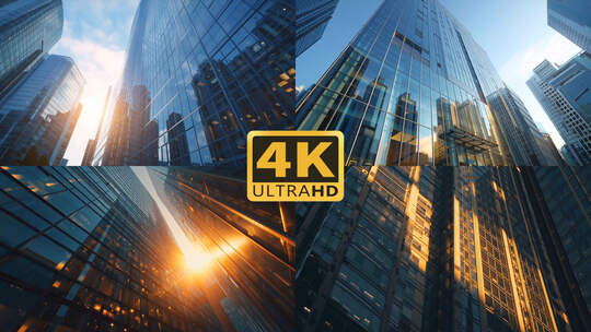 4K清晨城市阳光合集2