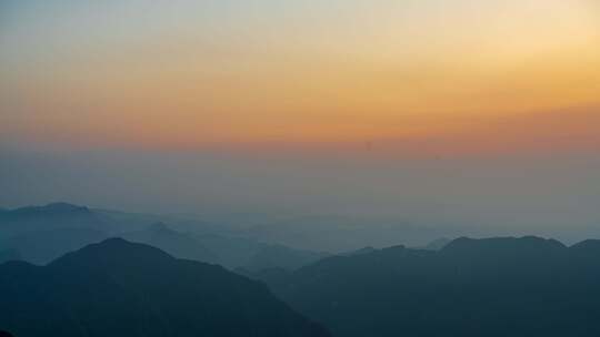 重庆贵阳山川日出日落