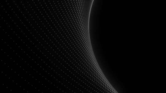 数字波浪背景场景舞台光效网格海浪海洋