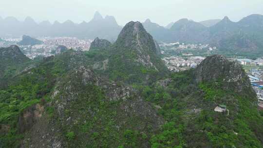 合集桂林奇山山川航拍