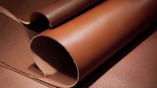 各色皮革皮具真皮面料质感展示