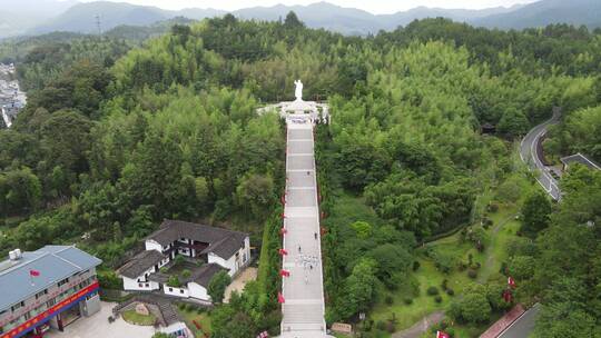 航拍福建古田会议旧址5A景区