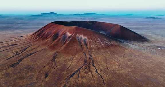 马蹄山火山航拍