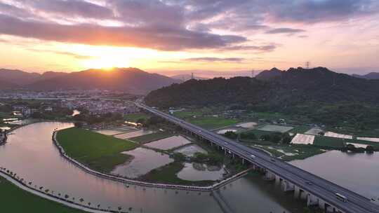 高速公路风景视频