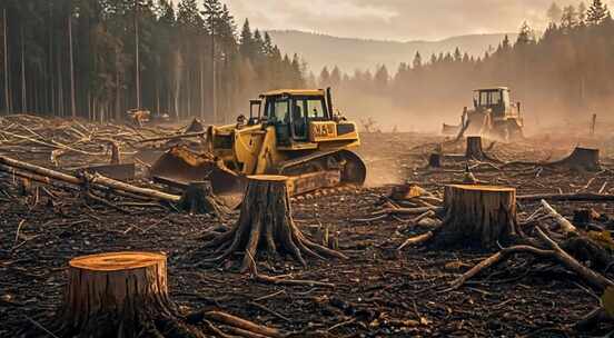 森林砍伐破坏环境