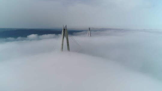 Yavuz Sultan Selim大桥鸟瞰图