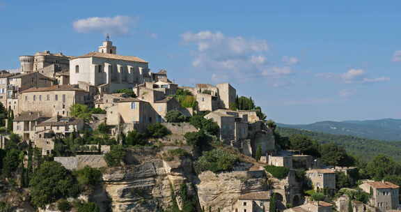 Gordes，Vucluse，Luberon；法国普罗旺斯