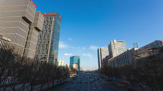 北京CBD 城市建筑视频素材模板下载