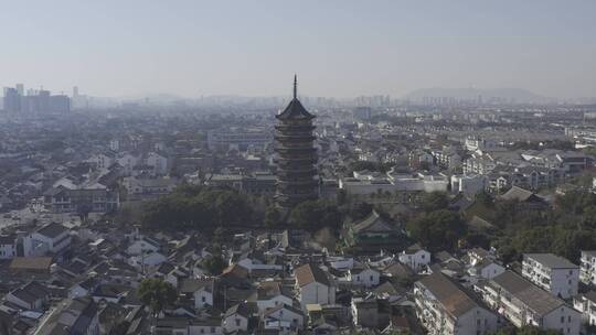 苏州北寺塔视频素材模板下载