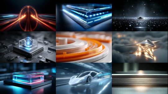 高导电材料科技创新未来应用高清在线视频素材下载