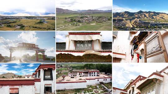 西藏大贵族 帕拉家族 帕拉庄园视频素材模板下载