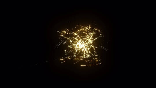 4k火球喷发铁流落地动画 (3)视频素材模板下载