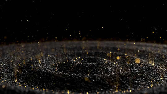 质感金沙金色粒子金石