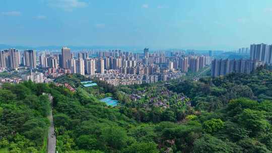 重庆城市大景航拍