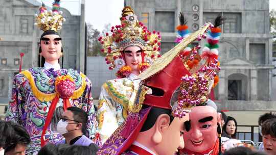 福建游神传统民俗 庆祝新年