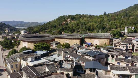 福建龙岩客家土楼航拍合集2