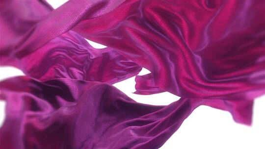 紫色纹理绸缎飘舞背景 (6)