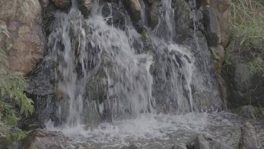 假山流水慢门